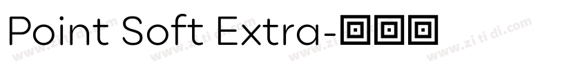 Point Soft Extra字体转换